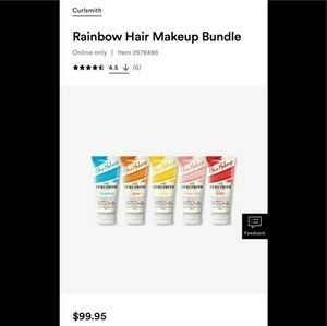 Curlsmith Rainbow Hair Makeup Bundle (EDIT: 1 Brand New Complete Set)